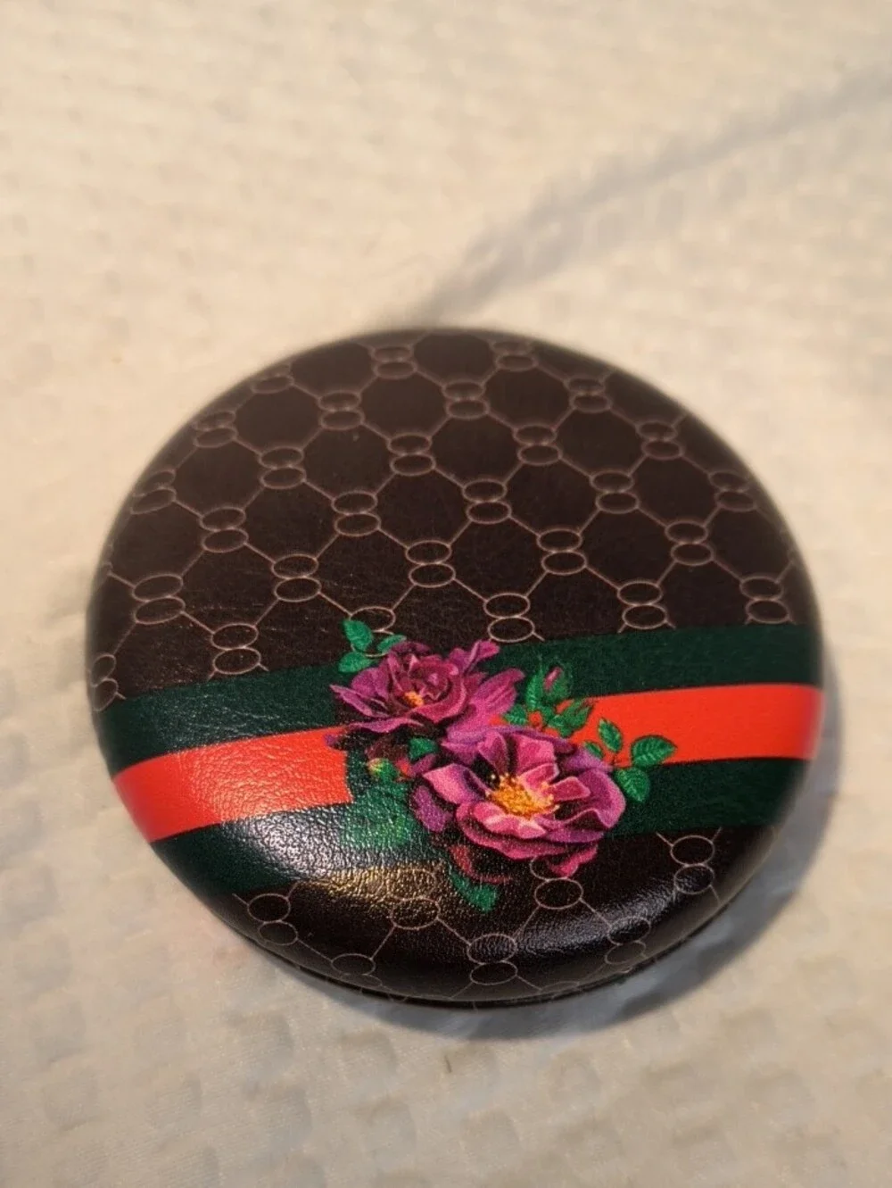 Fashion Chocolate Brown And Floral 3